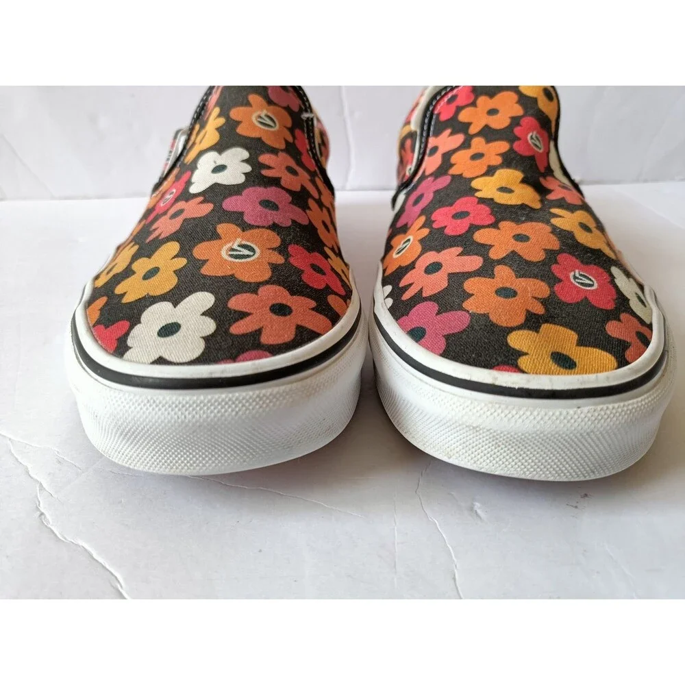VANS Slip On Shoes Men's Size 11 Flower Power Project-X Low Top Sneakers